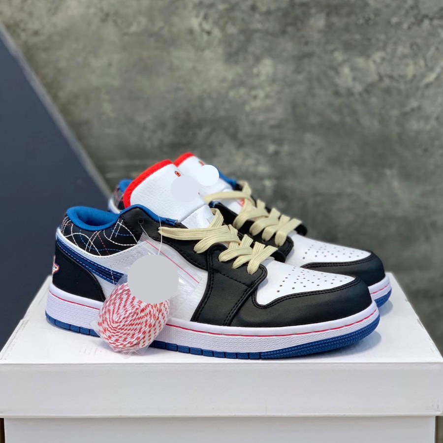 Giày JD1 Low Nam Nữ, Giày JD1 Nam Nữ màu xanh bản Cao Cấp Full Box, Bill