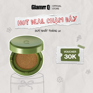 Phấn Nước Căng Bóng GLAMRR Q Vegan Super Glow Cushion SPF50+/PA++++ (1 lõi x 15g)