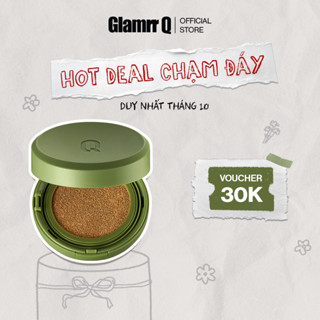 Phấn Nước Che Phủ GLAMRR Q Vegan Super Cover Cushion SPF50+/PA+++ (1 lõi x 15g)