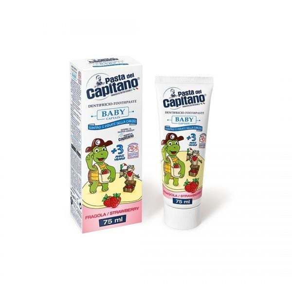 Kem đánh răng Pasta del Capitano 3 - Hương Dâu (HSD: 07/2026)