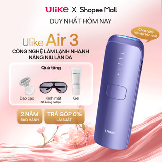 Máy triệt lông Ulike Air 3 công nghệ làm mát Ice Cooling IPL Sapphire Tím