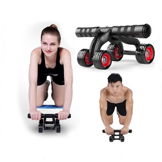 Con lăn tập bụng 4 bánh cao cấp