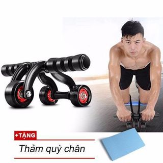 Con lăn tập bụng 4 bánh cao cấp