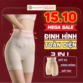 Quần gen nịt bụng định hình eo Callalady thon gọn mẹ bầu sau sinh chất liệu đúc su nâng mông siết eo dáng đùi 14