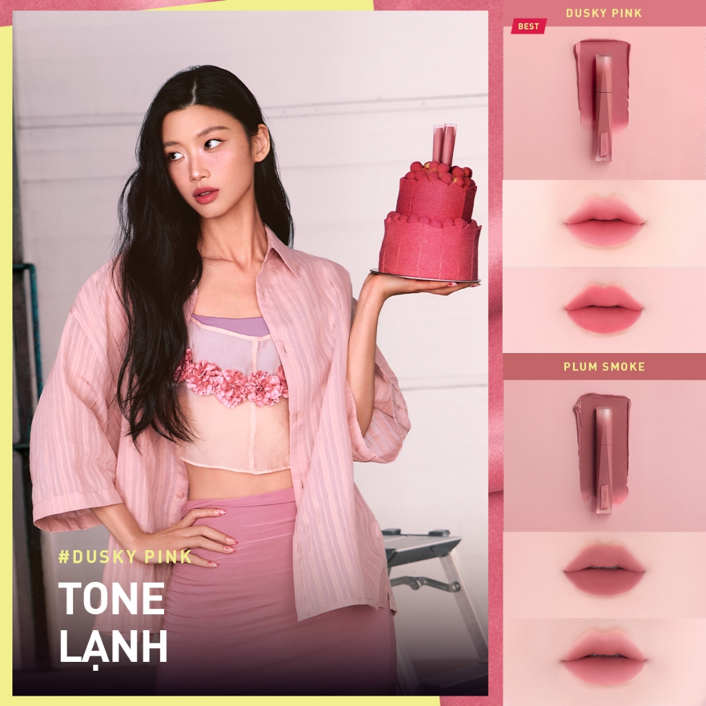 Son Kem Lì Nhung Mịn 3CE Velvet Lip Tint Plush | BigBuy360 - bigbuy360.vn
