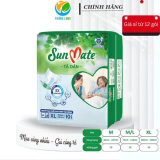 Tã dán người già Sunmate size M10/L10/XL10 miếng