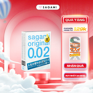 Bao cao su Sagami 002 Extra - Non latex - 01 Hộp