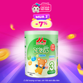 Morinaga số 3 Hương vani (Kodomil), trên 3 tuổi, 800g