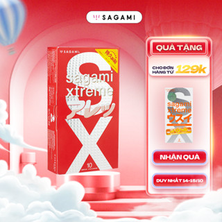 Bao cao su Sagami Feel Long bcs gai nhỏ hộp 10 chiếc