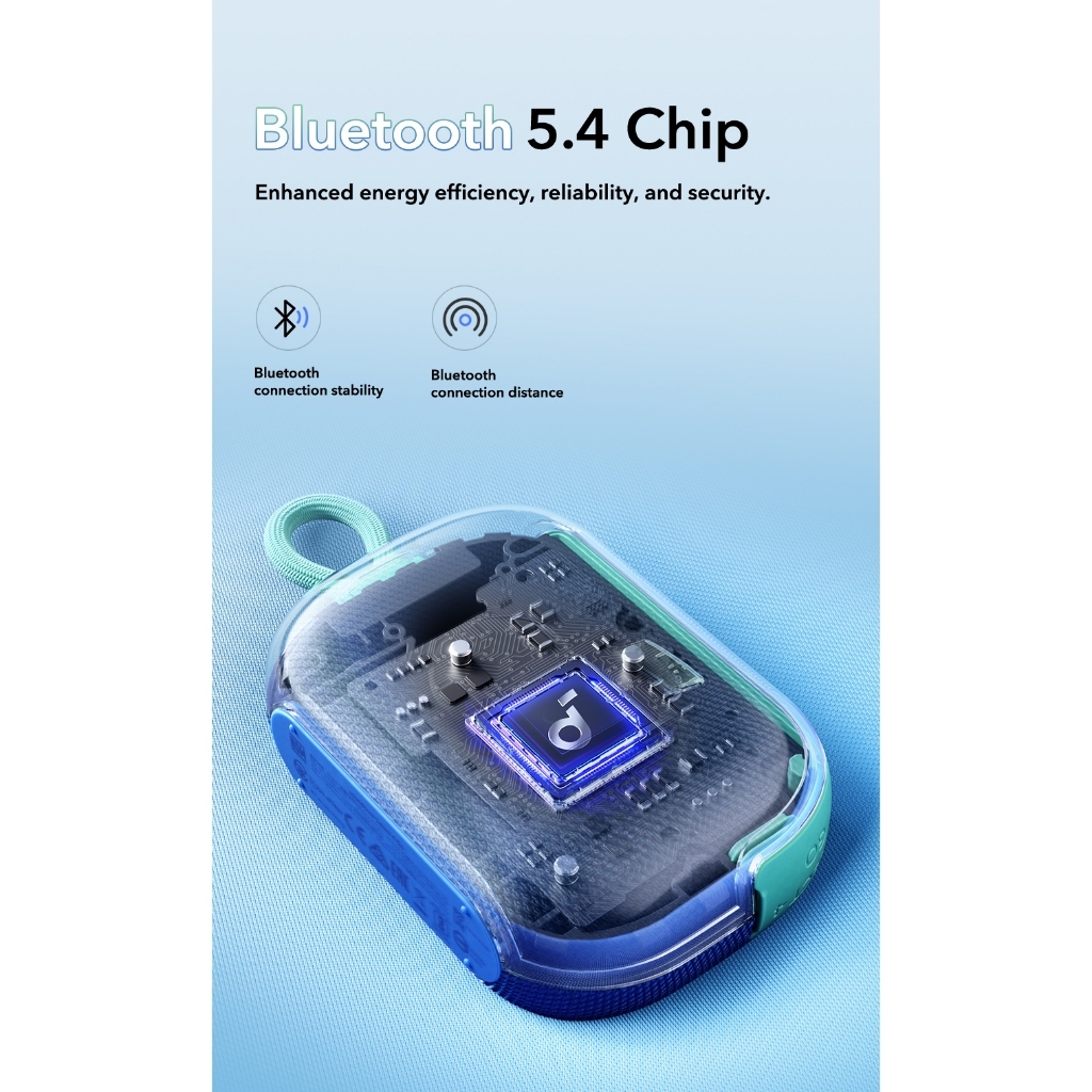 soundcore by Anker Select 4 Go Loa Bluetooth mini IP67 chống nước 20 giờ chơi nhạc dễ mang theo âm trầm mạnh A31X1 | BigBuy360 - bigbuy360.vn