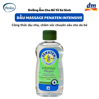 Dầu Massage Oil Penaten Intensiv Dưỡng Ẩm Cho Bé Từ Sơ Sinh Chai 200ml, Hàng nội địa Đức