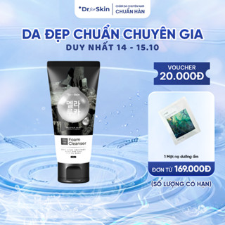 Sữa Rửa Mặt Cho Nam Sạch Dầu Nhờn Sáng Da Dr.FORSKIN Than Hoạt Tính 100g
