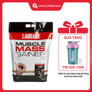 Sữa tăng cân nhanh vượt trội Labrada Muscle Mass Gainer 12Lbs (5443g) - Made in USA - Gymstore