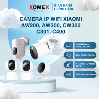 Camera IP Wifi Ngoài Trời Xiaomi Smart Camera AW300 2K, AW200 3MP 2MP Đàm Thoại 2 Chiều Đèn Led Ban Đêm Rõ Nét