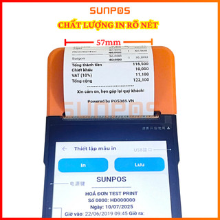 [HÀNG CŨ THANH LÝ] TỔNG HỢP CÁC DÒNG MÁY POS CẦM TAY SUNMI V2 / V2PRO