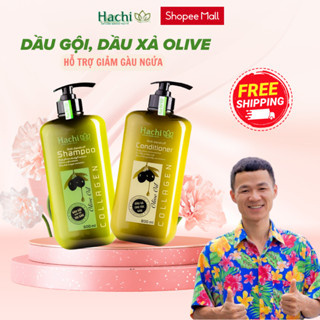 Dầu Gội, Xả Hachi Anti-Dandruff dành cho tóc gàu chiết xuất từ Olive hỗ trợ giảm gàu ngứa