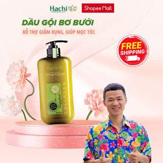 Dầu gội bơ bưởi Regenerating Hachi dành cho tóc gãy rung 350ml