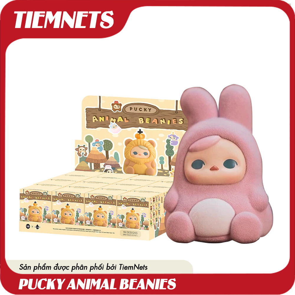 MÔ HÌNH BLIND BOX PUCKY ANIMAL BEANIES - POPMART