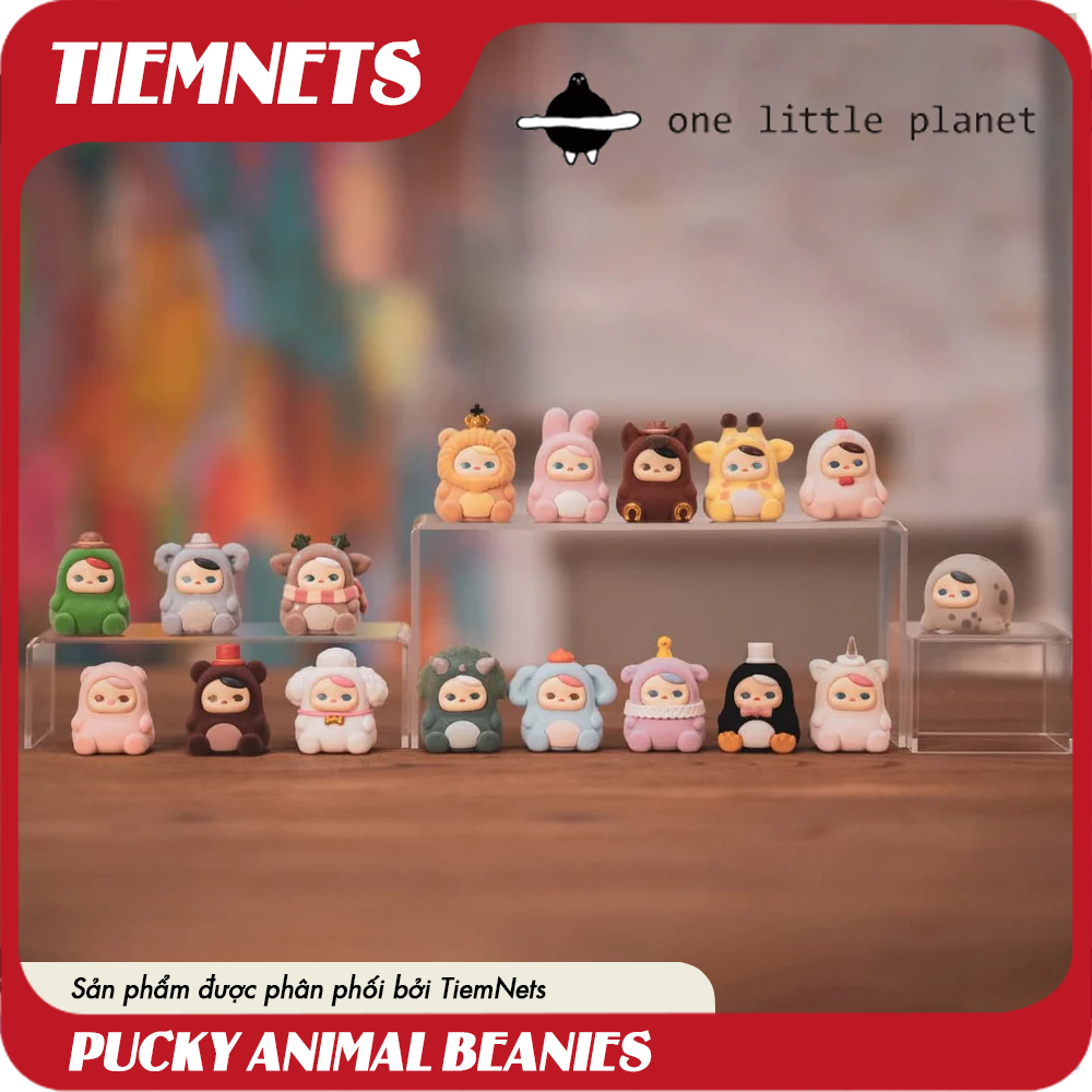MÔ HÌNH BLIND BOX PUCKY ANIMAL BEANIES - POPMART