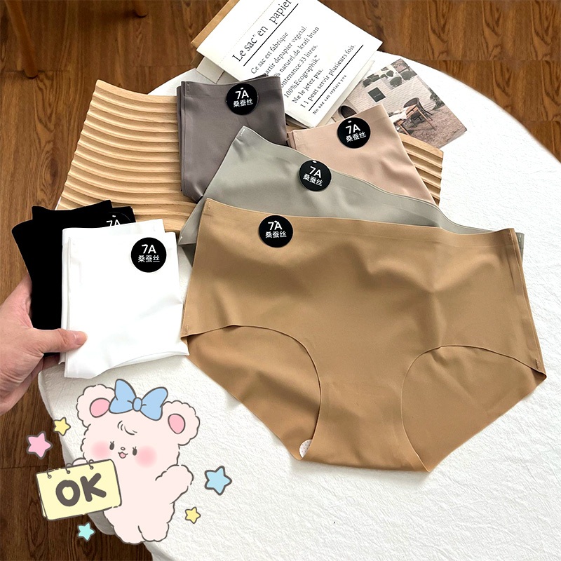  COMBO 5-10 Quần Lót Nữ Đúc Su 7A Phù Hợp Mặc Áo Dài Tàng Hình Chống Lộ Viền Không Đường 
