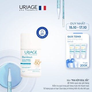Thanh lăn chống nắng vật lý URIAGE BARIESUN SPF50+ STICK MINERAL18g