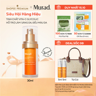 Tinh chất hỗ trợ sáng da, làm đều màu da Murad Vita-C Glycolic Serum 30ml