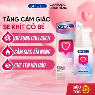 Gel bôi trơn tăng khoái cảm nữ Shell Love Pink chai 50ml | SHELL CHÍNH HÃNG