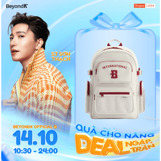 Balo nam nữ đi học đi làm BAMA Border Backpack chống nước nhiều ngăn đựng laptop 15 6 inch