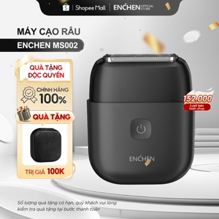 Máy cạo râu Enchen Mini MS002 lưỡi dao linh hoạt, động cơ mạnh mẽ chống nước toàn thân - BH 6 tháng