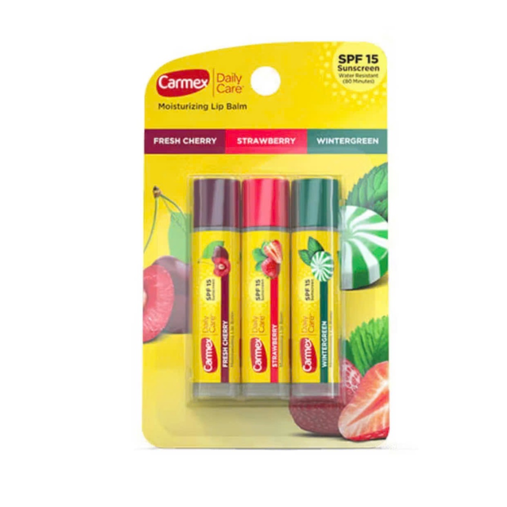 (Hàng Mỹ)Son dưỡng môi Carmex lip balm nhiều loại
