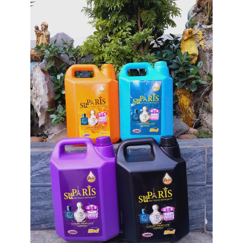 combo 4 can 4 màu nước giặt CAN 5L( 4*5=20L)