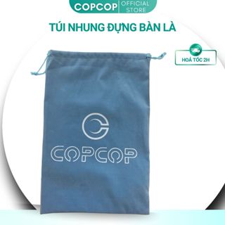  Túi nhung dây rút đựng bàn là COPCOP túi vải đa chức năng chất liệu mềm mại kích thước 18x29cm 