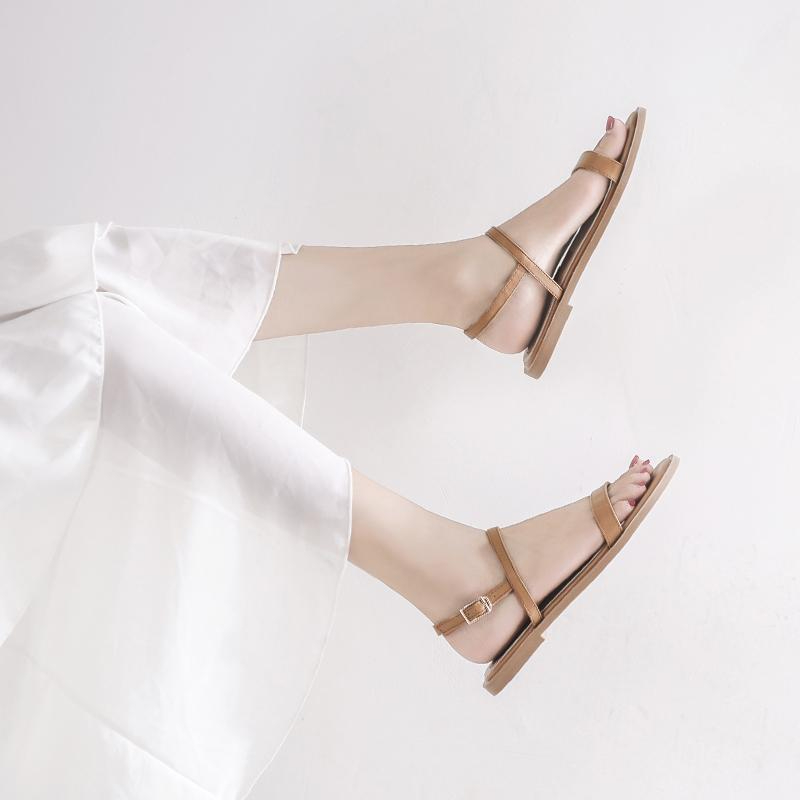 ( sd-0279) Giày Sandal Nữ WINDY Đế Bệt Cao Cấp Quai Ngang Êm Chân sd-0270 | BigBuy360 - bigbuy360.vn