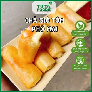 Chả Giò Tôm Thịt Mayonnaise Phô Mai 10 Cuốn Tuta Foods Ăn Vặt Ngon Giòn Ship Hỏa Tốc HCM