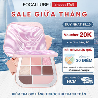 Bảng Phấn Mắt FOCALLURE Bền Màu Dưỡng Ẩm Lâu Trôi Chống Thấm Nước 9.6g
