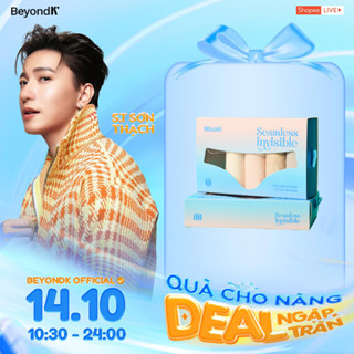 Combo 5 Quần lót nữ Misaki seamless lưng cao không viền ôm sát che khuyết điểm - M1017