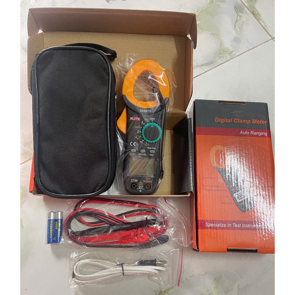 Ampe Kìm đồng hồ đo vạn năng NJTY 3266TD