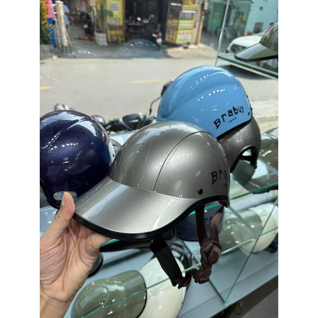 Mũ Bảo Hiểm Phổ Thông Brabus Chính Hãng Titan