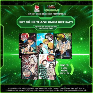 Phụ Kiện - 5  Sổ Xé Thanh Gươm Diệt Quỷ - Chính Hãng