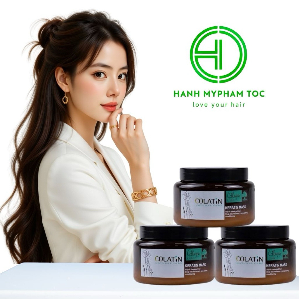 HẤP HŨ COLATIN COLLAGEN KERATIN MASK 500ML