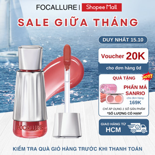 Son Tint Bóng Gương 3D FOCALLURE Căng Mọng, Cảm Giác Nhẹ Như Không, Không Dính 3G