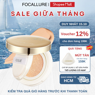 FOCALLURE Cushion BB lì chống thấm nước lâu trôi 12G