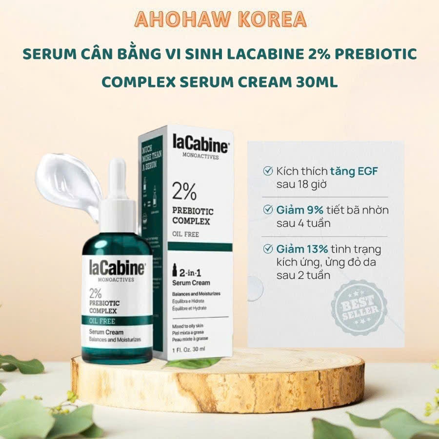 Serum Cân Bằng Vi Sinh Lacabine Prebiotic Complex Serum Cream 30ml