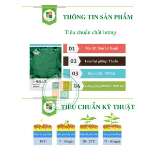 Hạt giống súp lơ xanh