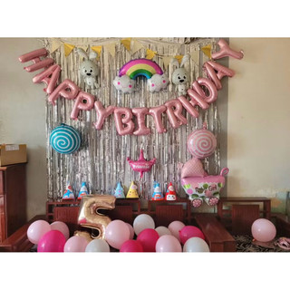 Set bóng trang trí sinh nhật cho bé trai, bé gái BB01- Baby bee