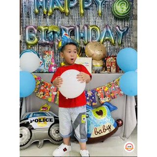 Set bóng trang trí sinh nhật cho bé trai, bé gái BB01- Baby bee
