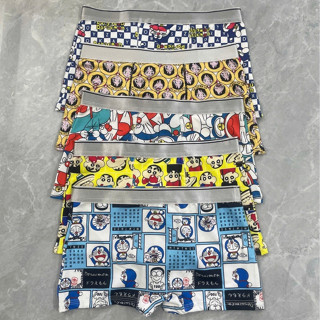 Quần lót đùi nam hoạt hình cute, quần sịp nam chất liệu thun lạnh thoáng mát, co dãn đa chiều