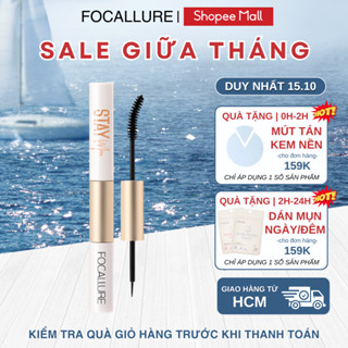 FOCALLURE Kẻ mắt nước & Chuốt mi Mascara 2 Trong 1 Chống Thấm Nước Lâu Trôi dài mi và cong mi 28g