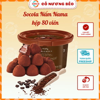  Socola Nama Truffle Nấm Phủ Cacao Mềm Mịn Hộp 408g Quà Tặng Sang Trọng đồ ăn vặt Cô Nương Béo 