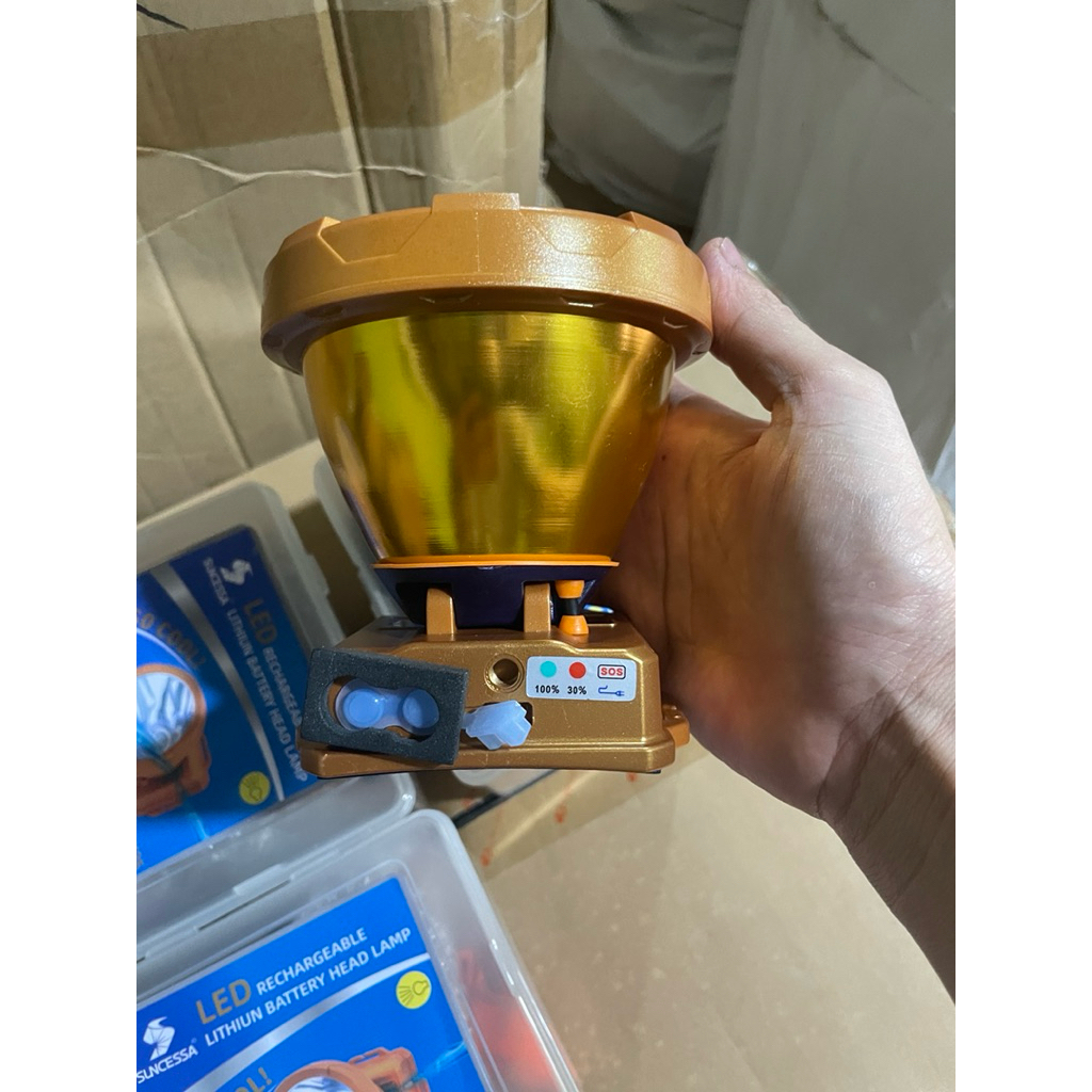 Đen pin đội đầu, đèn pin chống nước  K25 (ducphong)